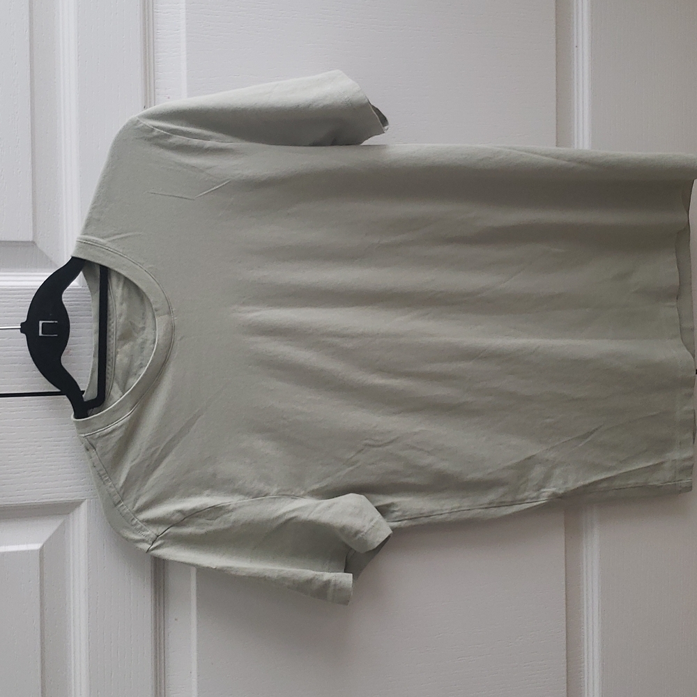 Everlane Uniform Organic Cotton Crew T-Shirt - Sage